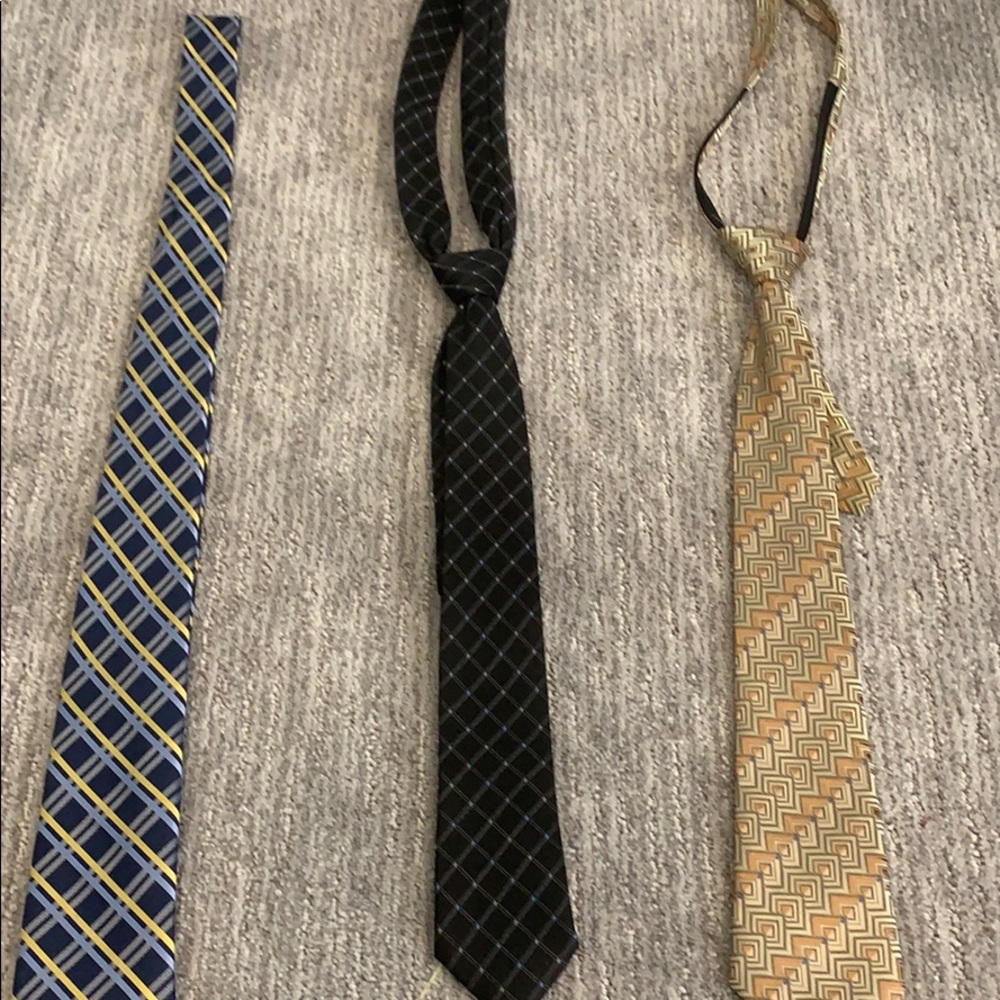 3 boys ties
